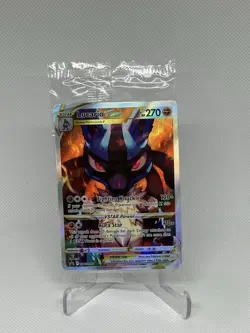 Pokemon Card Lucario VSTAR SWSH291 Sword & Shield Black Star Promo Sealed NM - Image 1