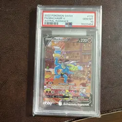 2022 Pokemon SWSH Astral Radiance #172 FA Machamp V PSA 10 GEM MINT - Image 1