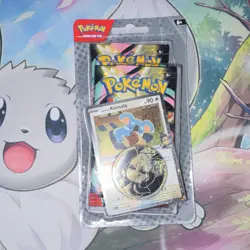 Pokemon TCG Scarlet & Violet 2 PACKS Tangela, Komala Promo Booster Pack - Image 2