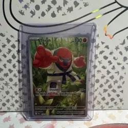 Pokemon Throh 128/086 Sv: Black Bolt Illustration Rare Holo 130 HP Basic English - Image 1