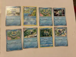 Lot Of 8 Froakie and Frogadier Pokemon Cards - Image 1