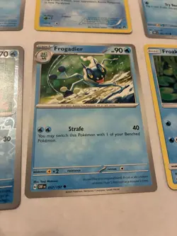 Lot Of 8 Froakie and Frogadier Pokemon Cards - Image 5