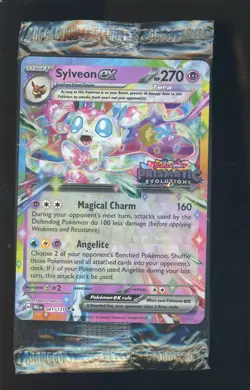 Pokemon TCG Sealed Stamped Holiday Calendar Promo Sylveon Ex PRE 041/131 - Image 1