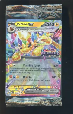 Pokemon TCG Sealed Stamped Holiday Calendar Promo Jolteon Ex PRE 030/131 - Image 1