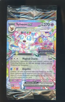 Pokemon TCG Sealed Stamped Holiday Calendar Promo Sylveon Ex PRE 041/131 - Image 1