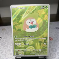 Rowlet Illustration Rare 090/088 Perfect Order Pokemon TCG - Image 1