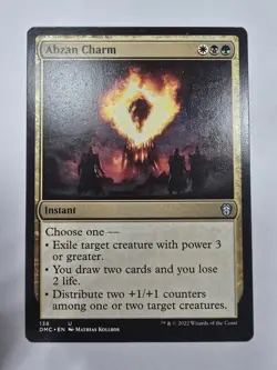 Abzan Charm Commander: Dominaria United Regular Mtg Magic The Gathering - Image 1