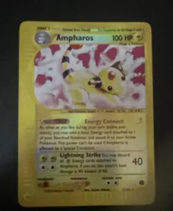Pokemon Ampharos Reverse Holo 002/165 English 100 HP 2002 - Image 1