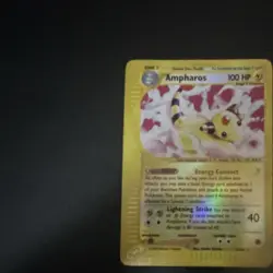 Pokemon Ampharos Reverse Holo 002/165 English 100 HP 2002 - Image 5