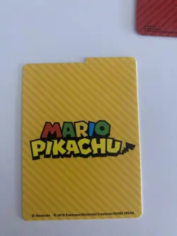Pokemon Center Japanese Exclusive Luigi Pikachu Box Sleeves Deckbox - Image 3