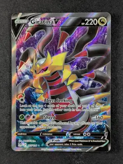 2022 Pokemon GIRATINA V #185/196 Sword & Shield Lost Origin Holo ENG - Image 1
