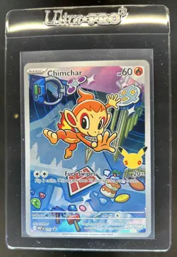 2025 Pokemon MEP Black Star Promos Chimchar #041 - Image 1
