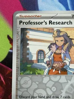 Pokemon Journey Together #155/159 Professor's Research (Prof. Sada) Reverse Holo - Image 2