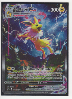 Pokemon TCG Jolteon VMAX SWSH184 SWSH: Sword & Shield Black Star Promo - Image 1