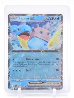 LAPRAS EX 2026 POKEMON PERFECT ORDER DOUBLE RARE HOLO 022/088 Q5531 - Image 1