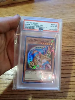 Yu-Gi-Oh Speed Duel Dark Magician Girl STP1-EN002 Super Rare - PSA 10 Gem Mint! - Image 4