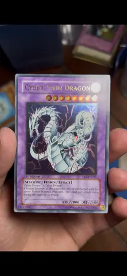 Cyber Twin Dragon CRV-EN035 Cybernetic Revolution 1st Edition Ultimate Rare VLP - Image 1