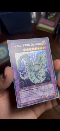 Cyber Twin Dragon CRV-EN035 Cybernetic Revolution 1st Edition Ultimate Rare VLP - Image 2