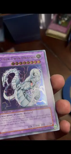 Cyber Twin Dragon CRV-EN035 Cybernetic Revolution 1st Edition Ultimate Rare VLP - Image 4