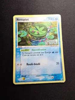 Nenupiot 55/100 Reverse Ex Gardiens de Cristal Carte Pokemon FR - Image 1