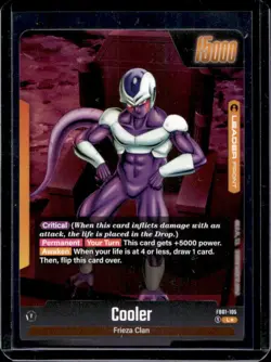 2025 Dragon Ball Super Fusion World Cooler Awakened Pulse Alternate Art FB01-105 - Image 2