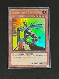 Yugioh! Gravekeeper's Commandant - LCYW-EN191 - Ultra Rare - Unlimited Edition N - Image 1