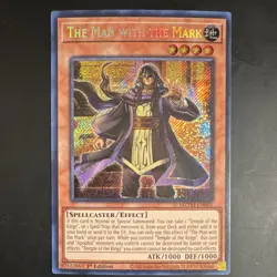 Yu-Gi-Oh! TCG Konami The Man with the Mark MZTM-EN001 Maze Secret Rare 1st Ed H… - Image 1