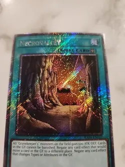 Yu-Gi-Oh! TCG Necrovalley RA04-EN122 Platinum Secret Rare QCS - Near Mint 1st Ed - Image 4