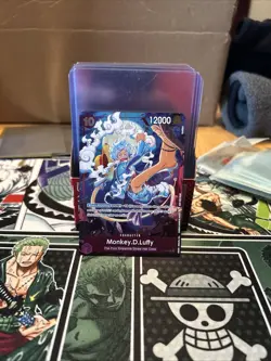 One Piece Monkey D. Luffy P-099 Promo Pack Four Emperors Card - Image 1