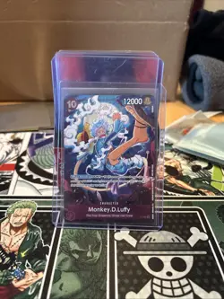 One Piece Monkey D. Luffy P-099 Promo Pack Four Emperors Card - Image 3