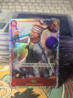 Gin OP15-007 Super Rare Adventure on Kami's Island One Piece NM - Image 1