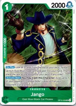 Jango UC Adventure on Kami's Island OP15-026 NM ONE PIECE CCG - Image 1