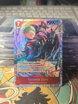 ONE PIECE Adventure on Kami's Island - RORONOA ZORO SR #EB04-007 ENGLISH CCG - Image 1