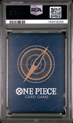 2025 ONE PIECE EB02 EXTRA BOOSTER ANIME 25TH COLLECTION ALT ART #54 SANJI PSA 10 - Image 2