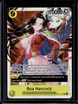 2026 One Piece Azure Sea's Seven Boa Hancock Super Rare #OP14-112 - Image 1