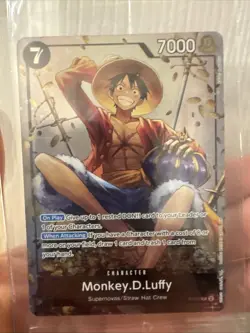 Monkey.D.Luffy One Piece P-075 Sealed Promo Nm - Image 1