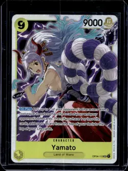 2023 One Piece Kingdoms of Intrigue Yamato Super Rare #OP04-112 - Image 1