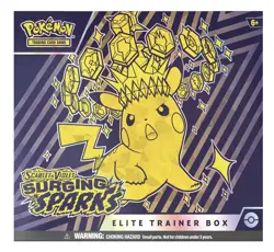 Pokemon TCG: Surging Sparks Elite Trainer Box / ETB & Booster Bundle Set - New - Image 3
