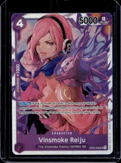 2024 One Piece The Best Vinsmoke Reiju Super Rare #OP06-069 - Image 1