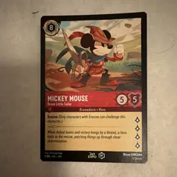 🔥RARE🔥Disney Lorcana D23 1st Edition Expo Mickey Mouse Brave Little Tailor - Image 1