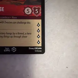 🔥RARE🔥Disney Lorcana D23 1st Edition Expo Mickey Mouse Brave Little Tailor - Image 2