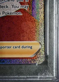 2022 POKEMON SWORD & SHIELD SILVER TEMPEST 205 FULL ART/FURISODE GIRL SEC PSA 8 - Image 5