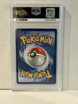2005 POKEMON EX DEOXYS #66 NATU REVERSE FOIL HOLO PSA 9 MINT - Image 2