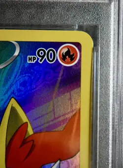 2022 Pokemon Braixen TG01/TG30 Full Art Trainer Gallery Silver Tempest - PSA 9 - Image 3