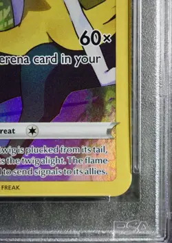 2022 Pokemon Braixen TG01/TG30 Full Art Trainer Gallery Silver Tempest - PSA 9 - Image 5