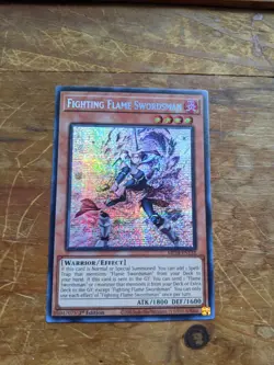 Fighting Flame Swordsman MP23-EN132 Altered Art Secret Rare Yugioh U-V-Oh - Image 2