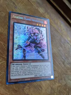 Fighting Flame Swordsman MP23-EN132 Altered Art Secret Rare Yugioh U-V-Oh - Image 4