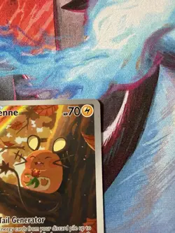 Dedenne 093/088 Illustration Rare Pokemon Card NM Full Art Perfect Order - Image 5