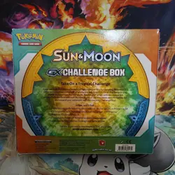 Pokemon TCG Sun & Moon GX Challenge Box Decidueye Card Factory Sealed Damaged - Image 2