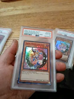 Yugioh Card 1st Ed. Dark Magician Girl Red UR PSA 10 Gem Mint, LDS3-EN083 2022 - Image 3